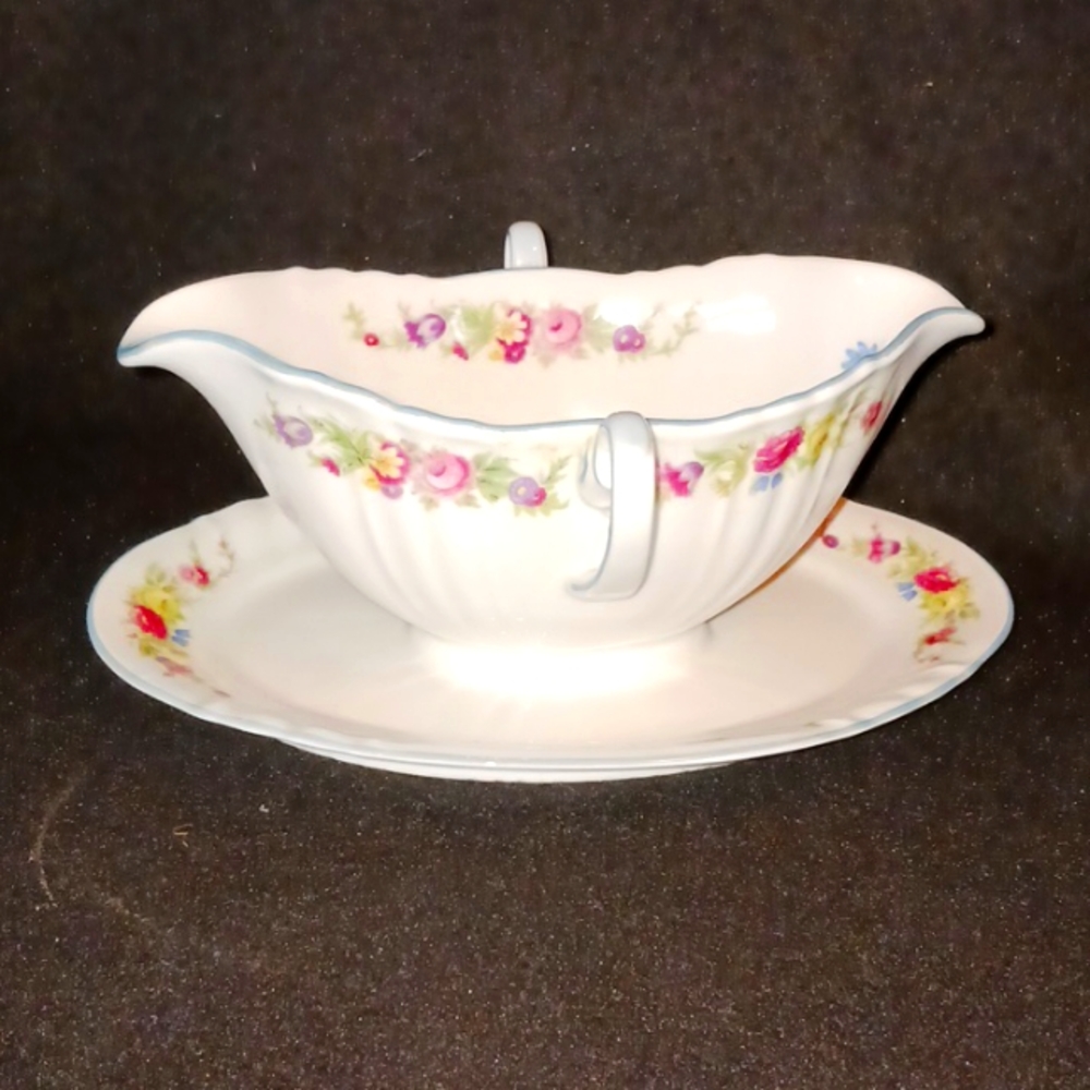CLEARANCE - Johann Haviland China Gravy Boat Bavaria (as is)